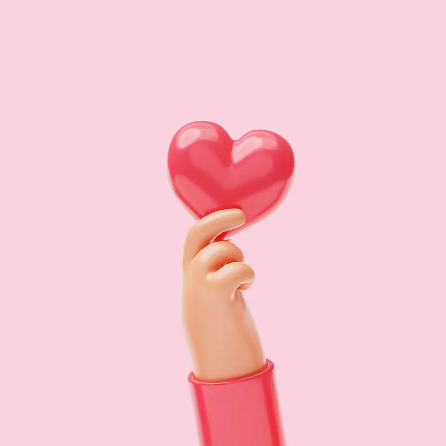 universal-life-insurance Hand holding heart.