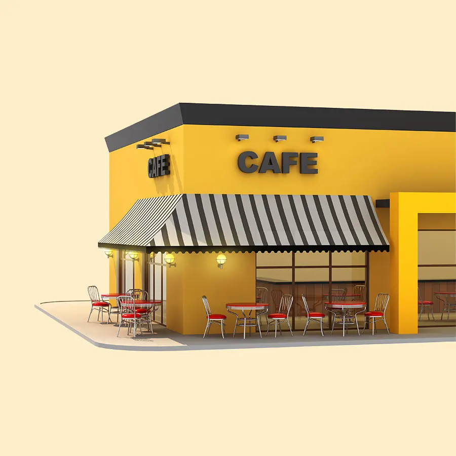 cafe-restaurant Cafe restaurant.