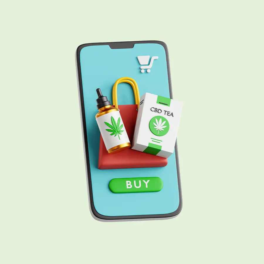cannabis-e-commerce Buying cannabis products online.