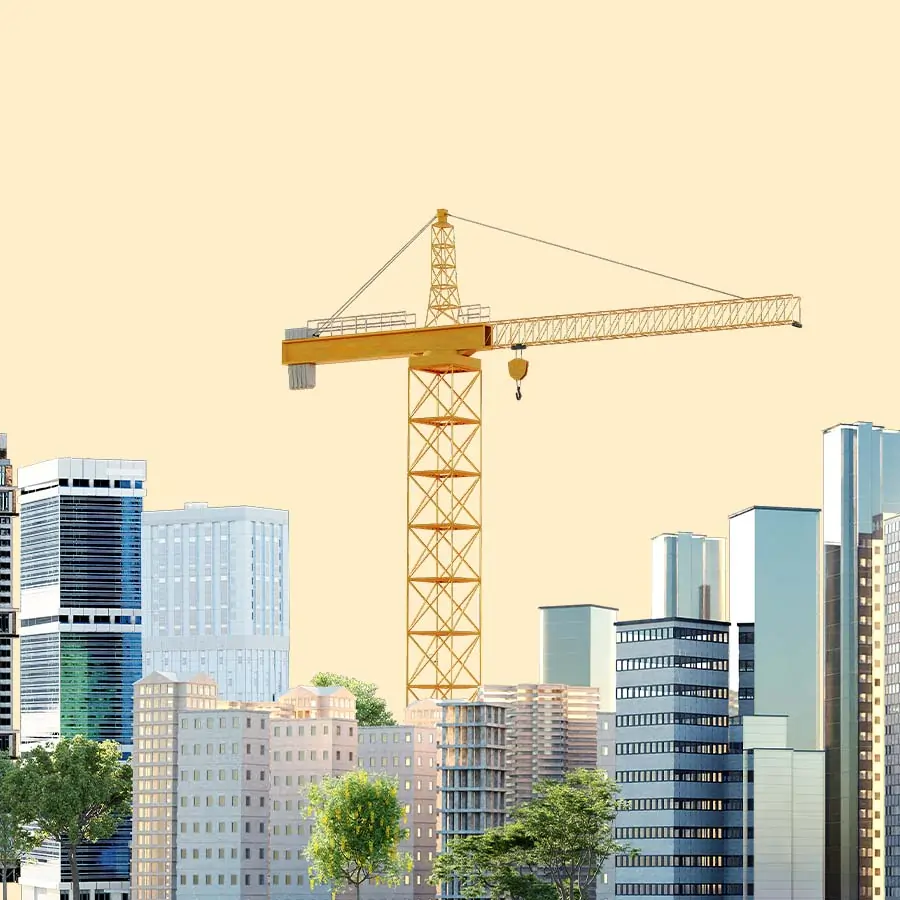 city-construction Construction in a city.
