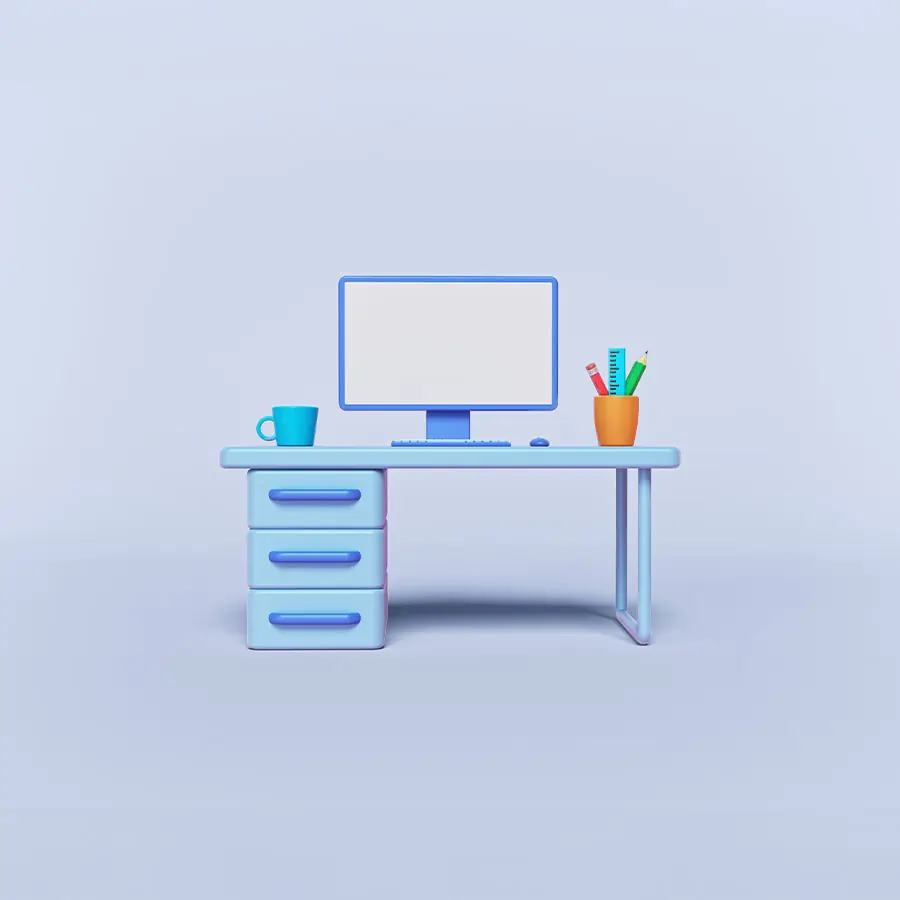 home-business-desk Desk at home business.