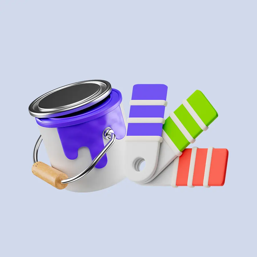 paint-bucket Paint bucket.