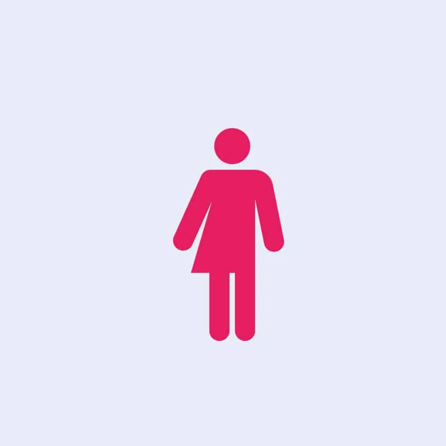 gender-neutral-icon Gender neutral icon on light purple color background.